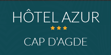 Logo Hôtel Azur, hôtel au Cap d'Agde