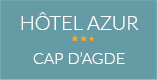 Logo hôtel Azur au Cap d'Agde 